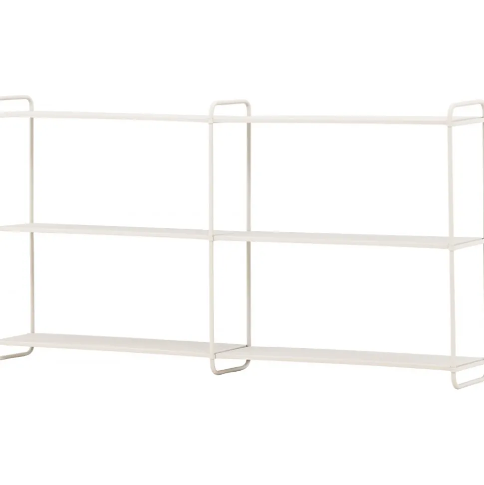 Lyon vägghylla 63 x 122 cm - Beige