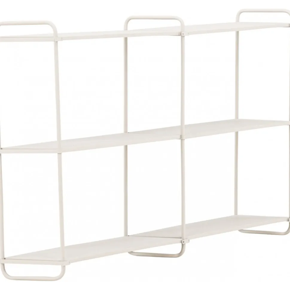 Lyon vägghylla 63 x 122 cm - Beige