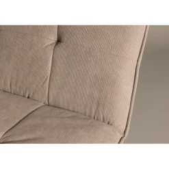 Madison loungestol - Brun manchester/svart