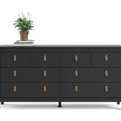 Madrid bred byrå - Svart