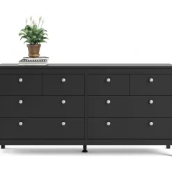 Madrid bred byrå - Svart