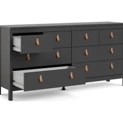 Madrid bred byrå - Svart