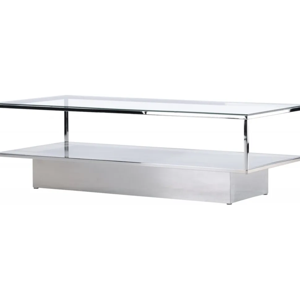 Maglehem soffbord 130 x 60 cm - Silver