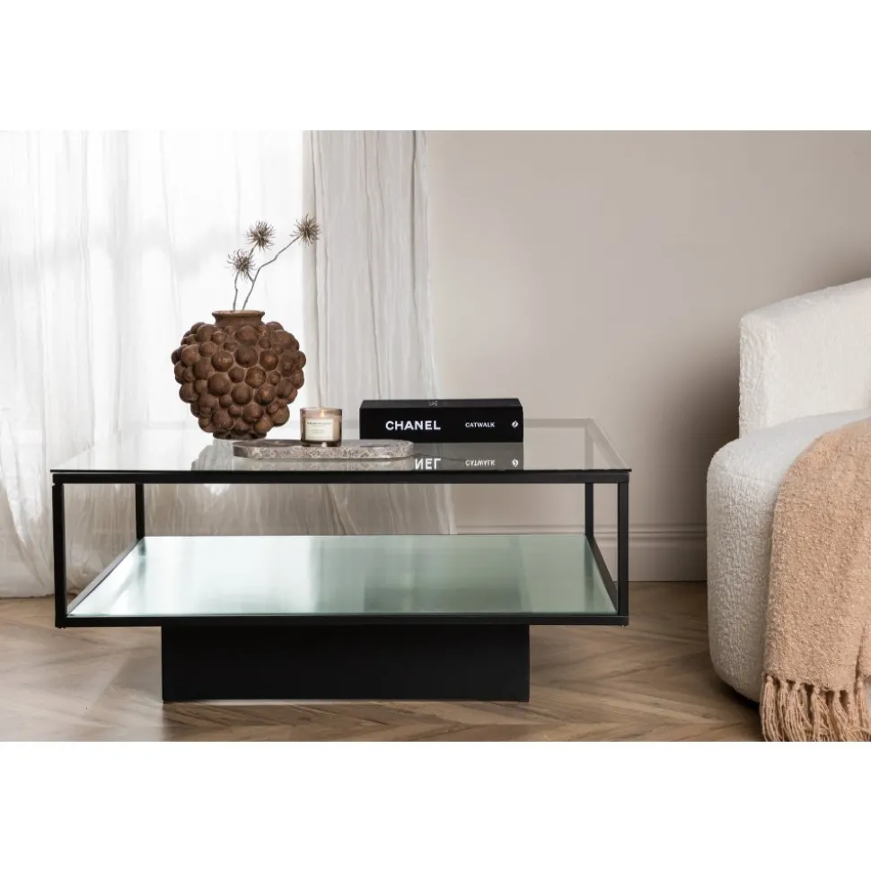 Maglehem soffbord 90 x 90 cm - Svart