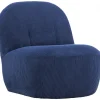 Mahla loungestol - Marinblå manchester