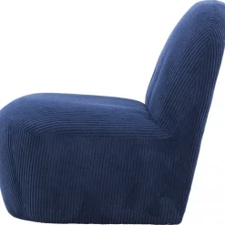 Mahla loungestol - Marinblå manchester