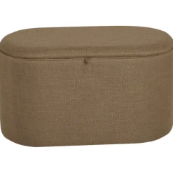 Maiko puff oval - Brun