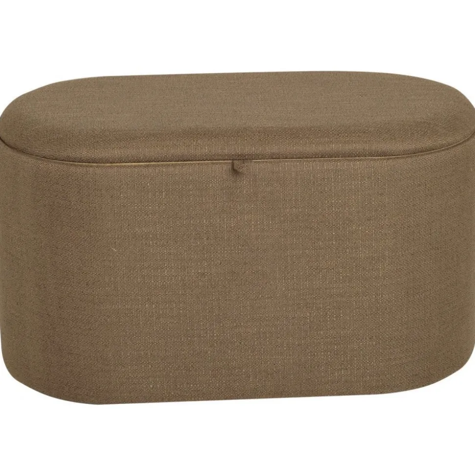 Maiko puff oval - Brun