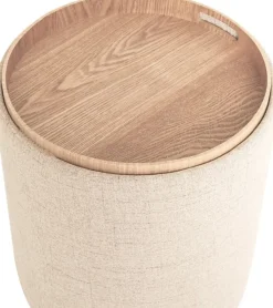 Maiko puff 2st - Beige