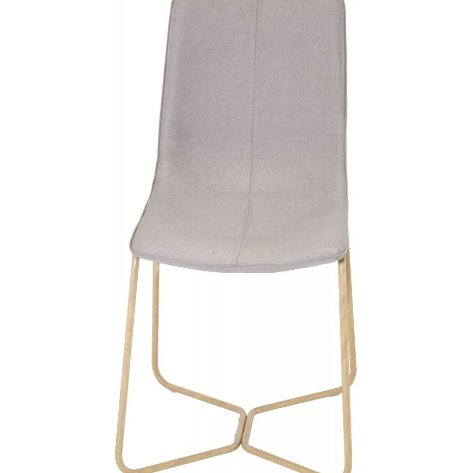 Malcolm matstol - Grå/ek