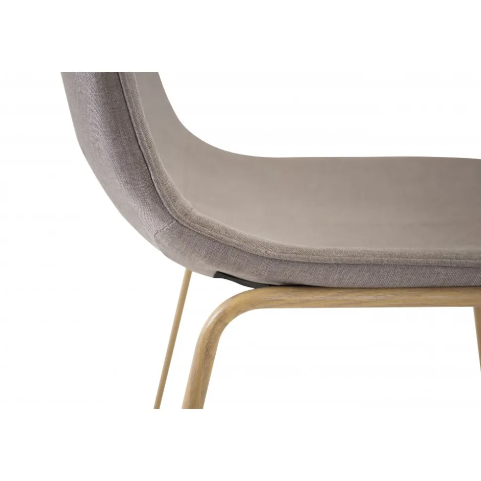 Malcolm matstol - Grå/ek