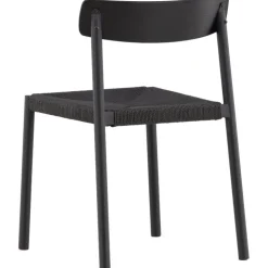 Malmön matstol - Svart