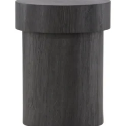 Malung sidobord Ø35 cm - Svart