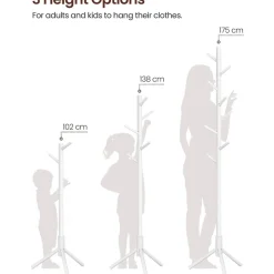 Malva klädhängare - Vit