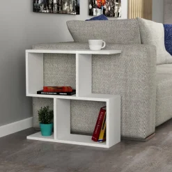 Mania sidobord 60 x 20 cm - Vit