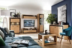 Manilla sideboard - Ek/svart