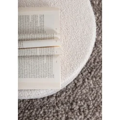 Mariana sittpuff - Vit teddy