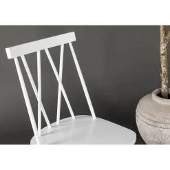 Mariette matstol - Vit