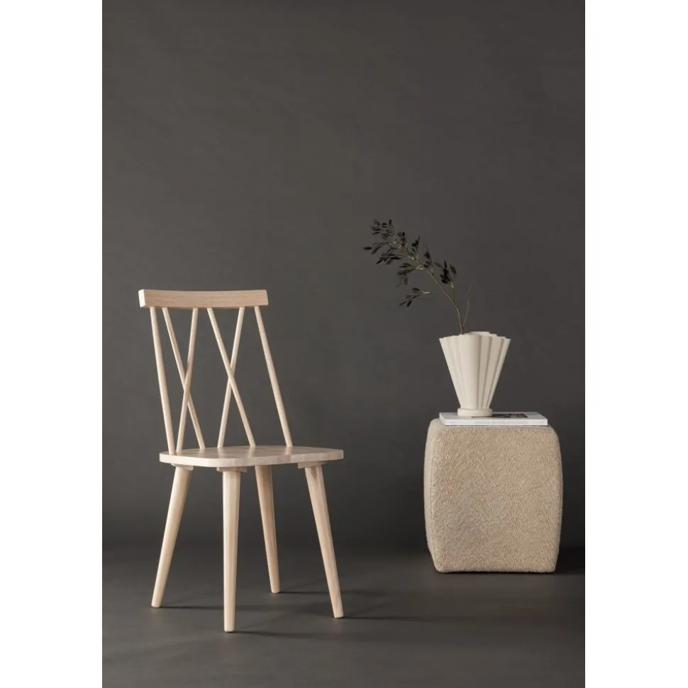 Mariette matstol - Whitewash