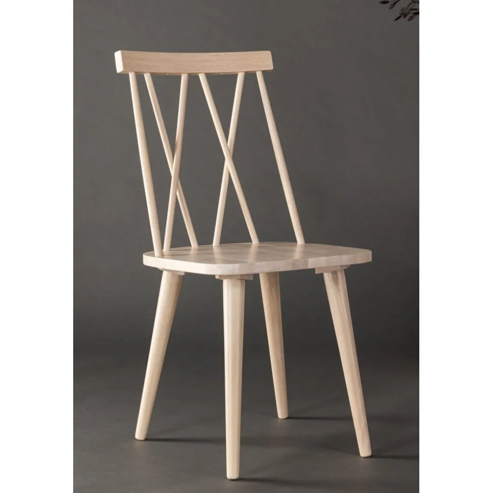 Mariette matstol - Whitewash