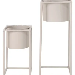 Marla kruka - Beige/grå