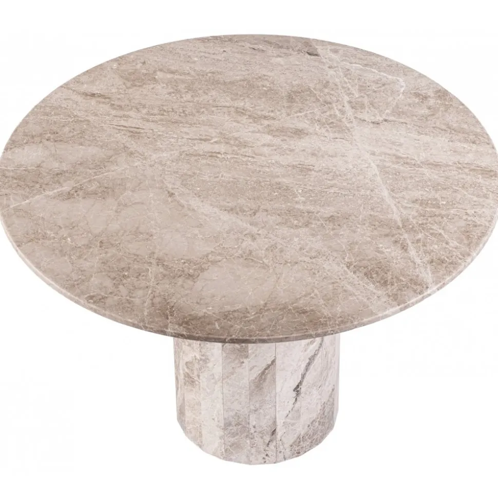 Marmorbord Ø110 cm - Pegani + Textilrengöring för möbler