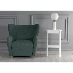 Marstrand sängbord med låda - Vit + Textilrengöring för möbler