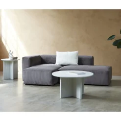 Martiana soffbord Ø80 cm - Greige