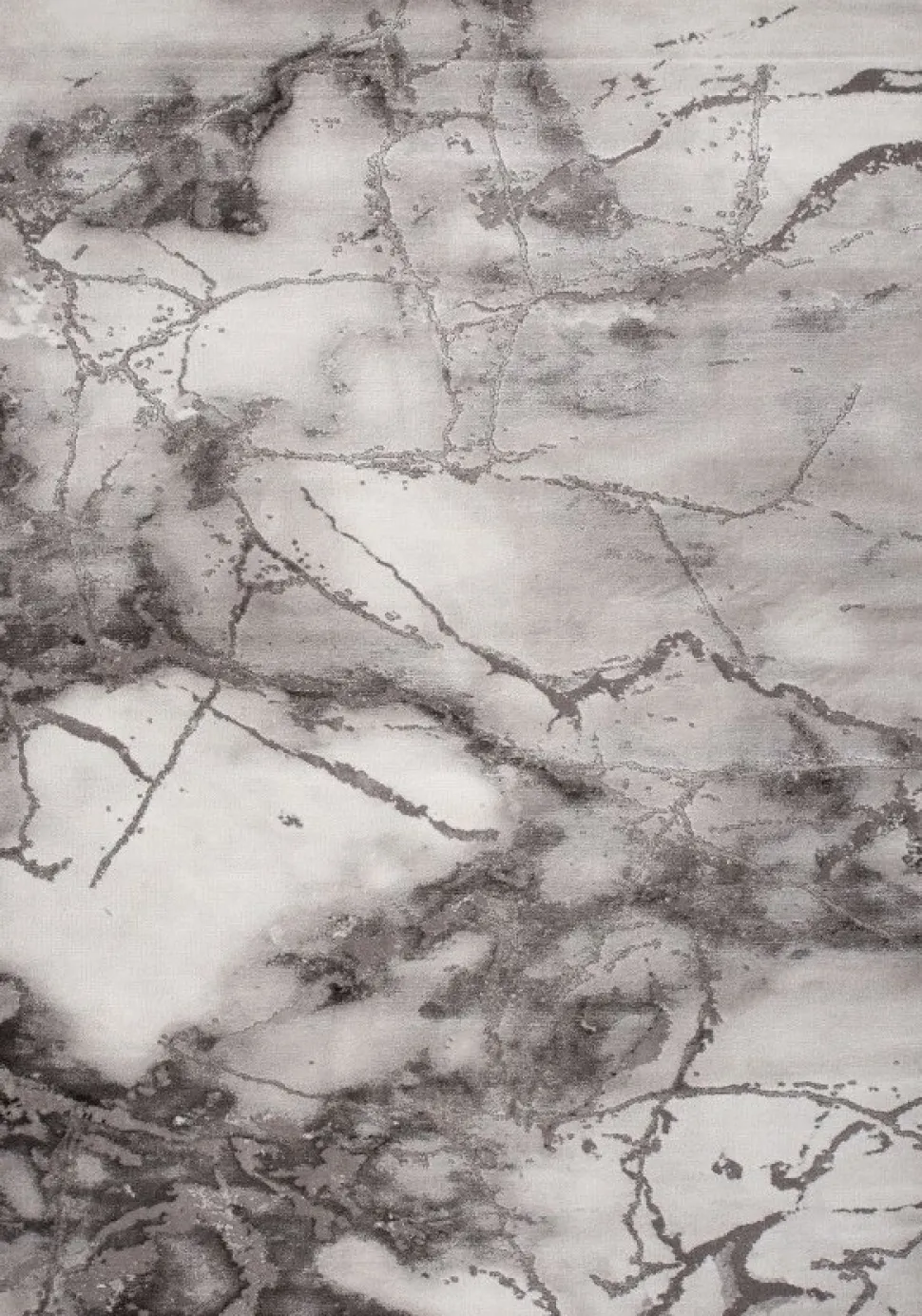 Maskinvävd matta - Craft Concrete Silver