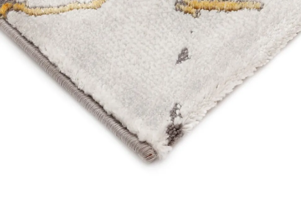 Maskinvävd matta - Craft Concrete Guld