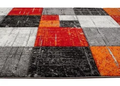 Maskinvävd matta Aversa - Röd