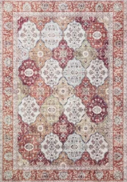 Maskinvävd matta Cleo Colourful - Multi