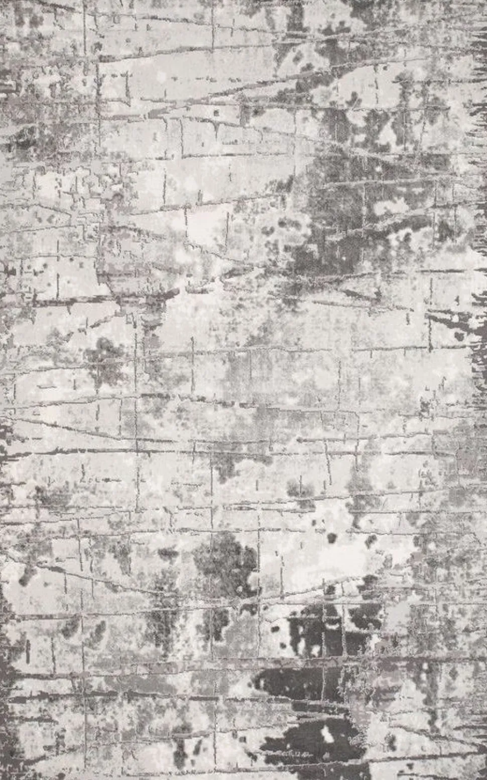 Maskinvävd matta Galya Brick - Grå