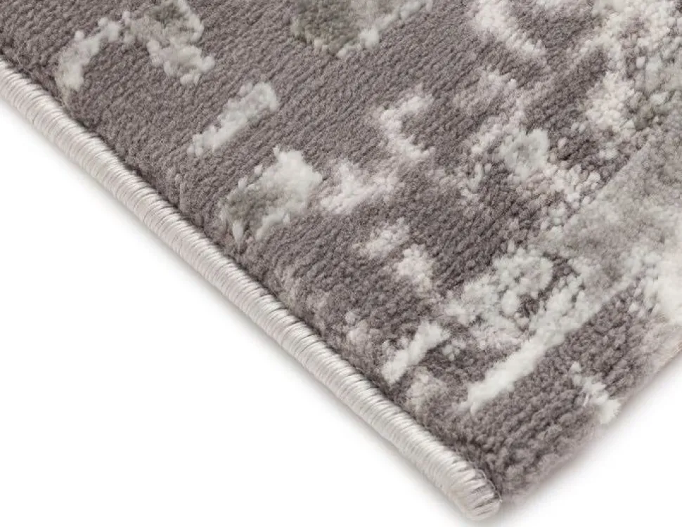 Maskinvävd matta Galya Brick - Grå