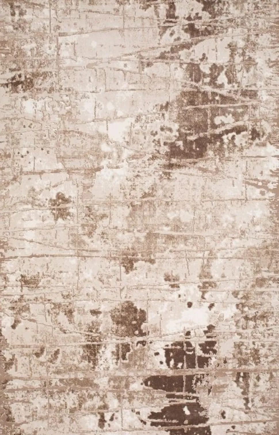 Maskinvävd matta Galya Brick - Nougat