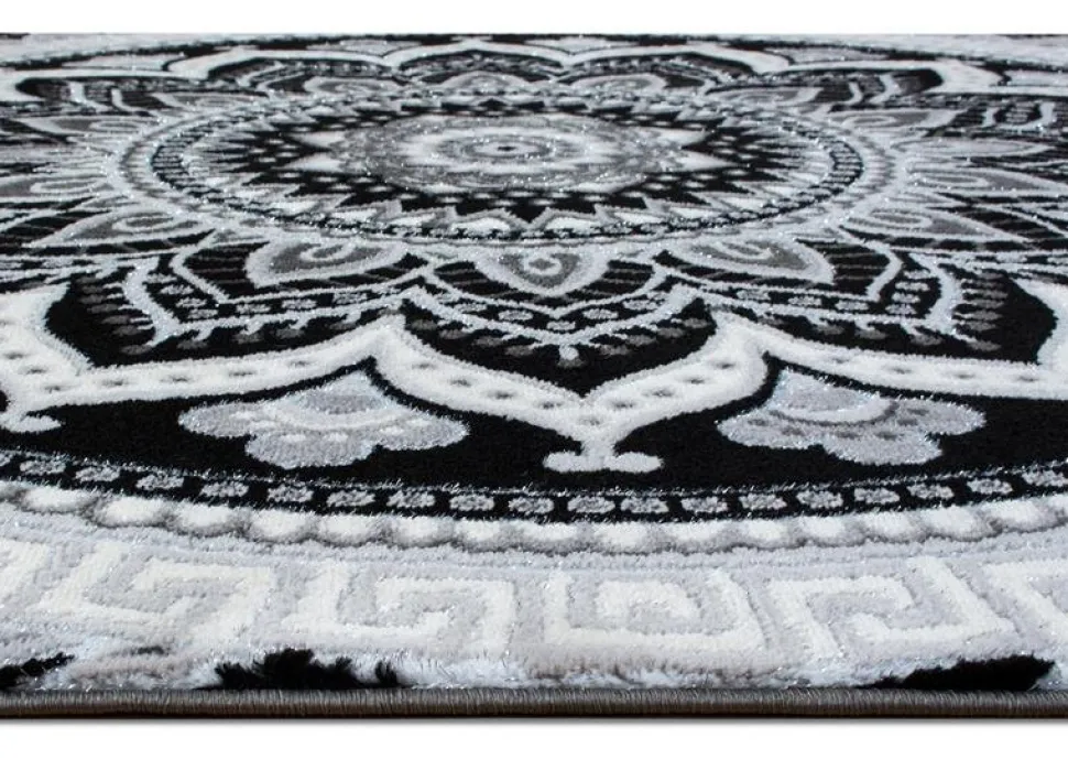 Maskinvävd matta Linwood - Grå