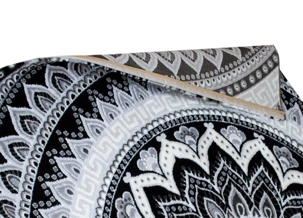 Maskinvävd matta Linwood - Grå