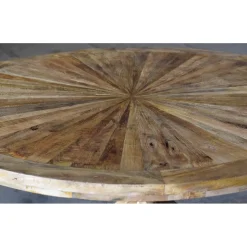 Matbord 140 cm återvunnen drivved