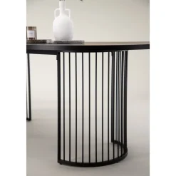 Matbord 220 x 110 cm - Svart