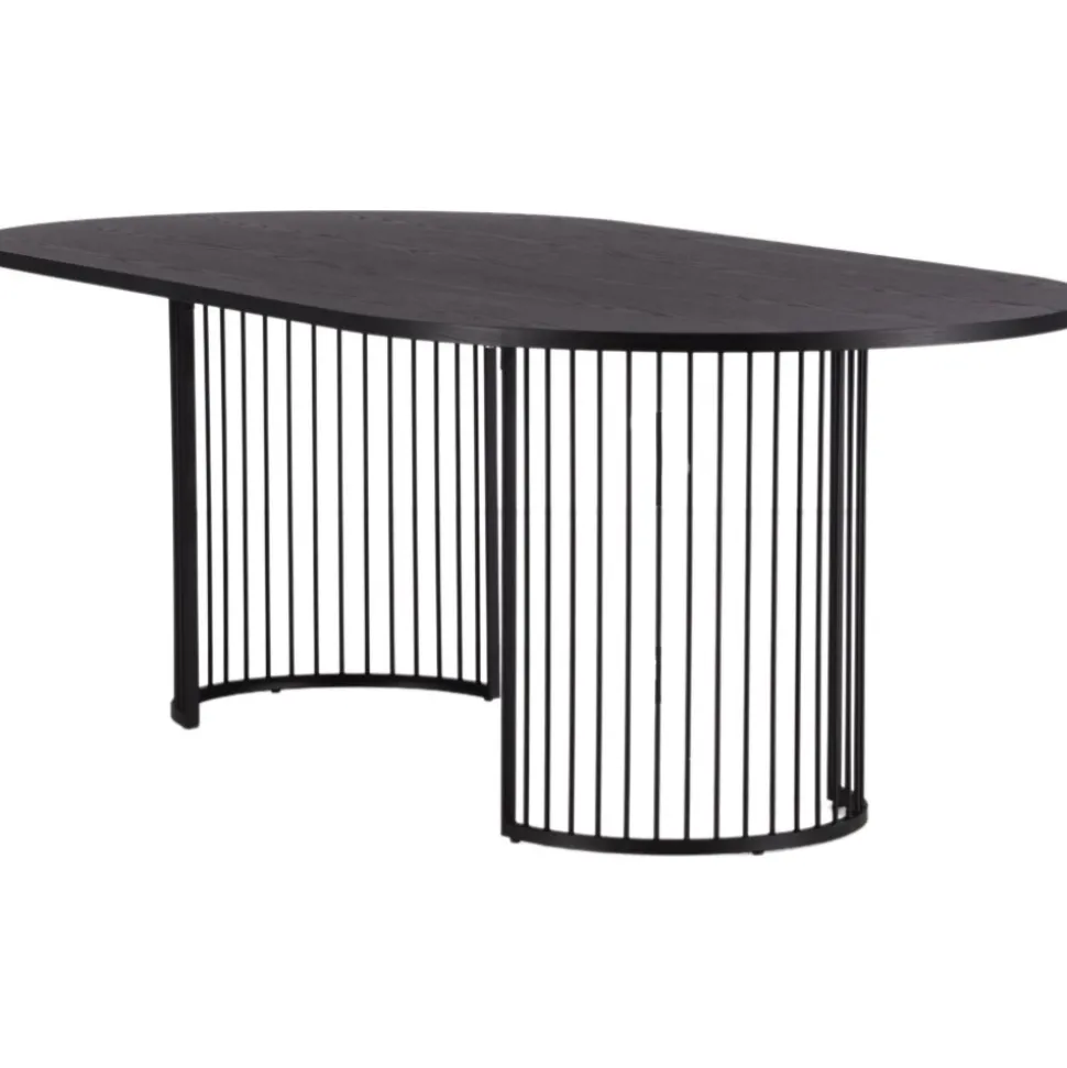 Matbord 220 x 110 cm - Svart