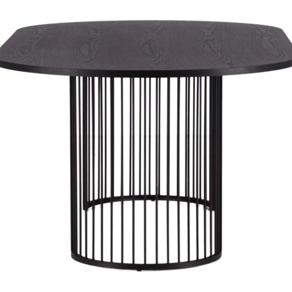 Matbord 220 x 110 cm - Svart