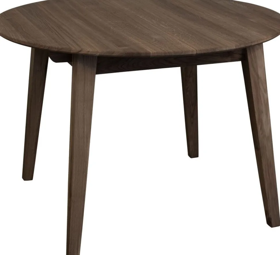 Matbord förlängningsbart 110-160x110 cm brunoljad ek + Textilrengöring för möbler