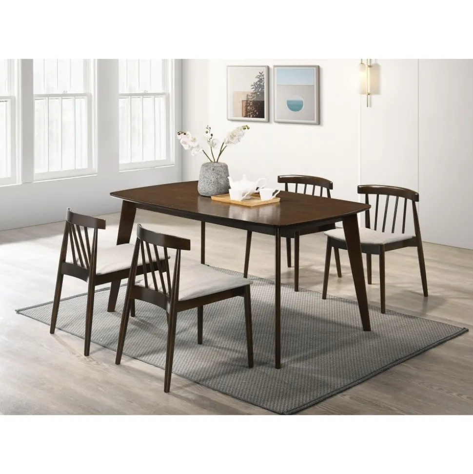 Matbord i valnöt 150x90 cm - Florence