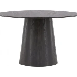 Matbord Lanzo Ø120 cm - Bord i mocca