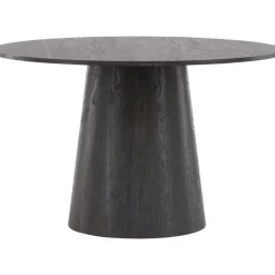 Matbord Lanzo Ø120 cm - Bord i mocca