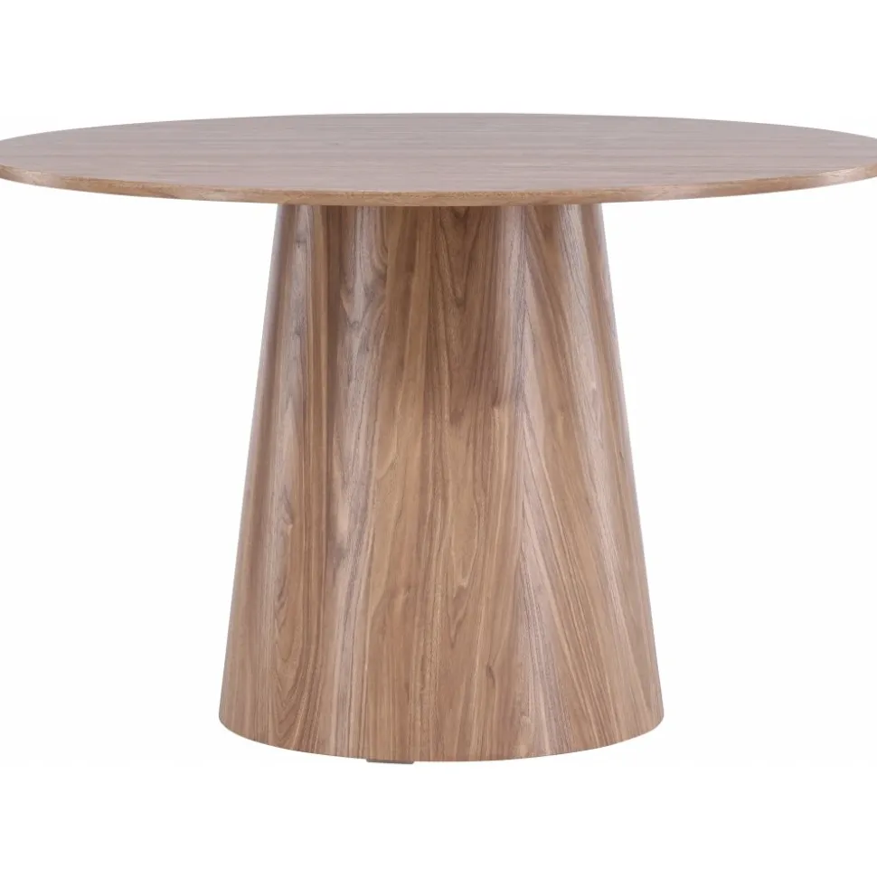 Matbord Lanzo - Natur Ø120 cm + Möbeltassar