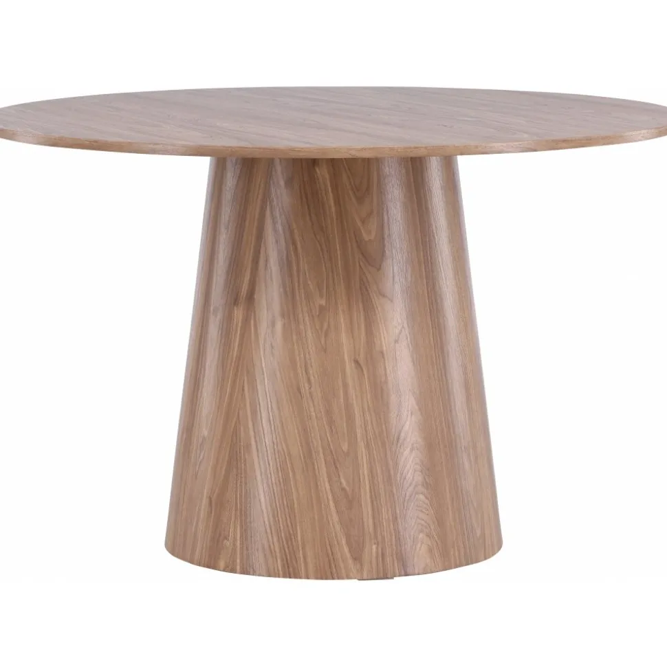 Matbord Lanzo - Natur Ø120 cm + Möbeltassar