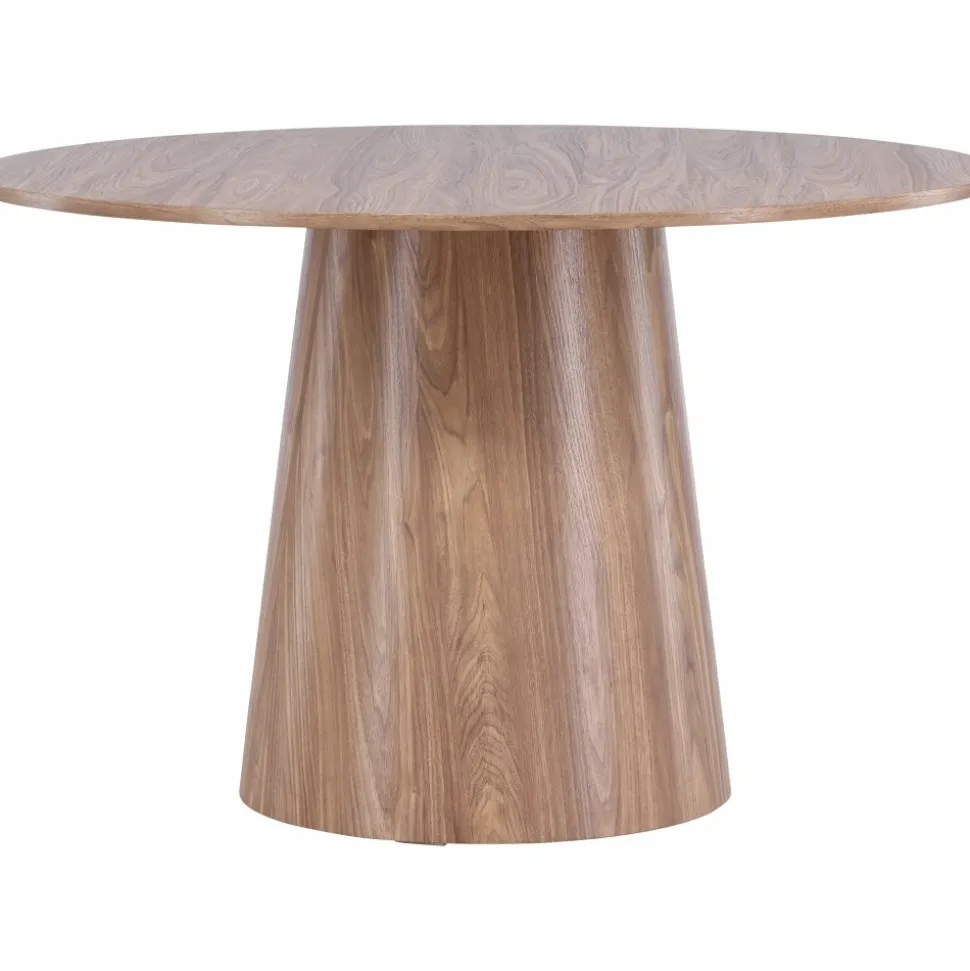 Matbord Lanzo - Natur Ø120 cm + Möbeltassar