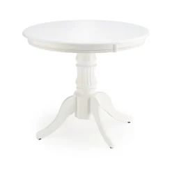 Matbord med butterfly skiva 90-124 cm vit - Dana + Möbeltassar