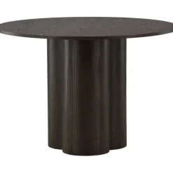 Matbord Olivia runt 110 cm Mocka